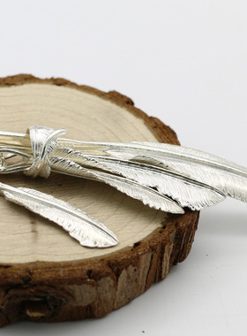 纯银时尚风手工吊坠项链