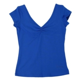 Спортивная одежда, эластичная футболка с коротким рукавом для спортзала, V-образный вырез