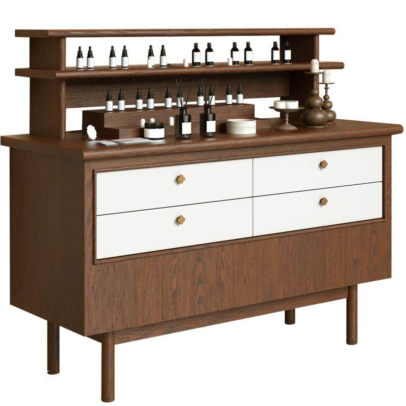 简约香薰展示柜香氛店陈列柜美容院产品香水精油边柜双色闻香台,淘宝优惠券,粉丝福利购,淘宝优惠卷