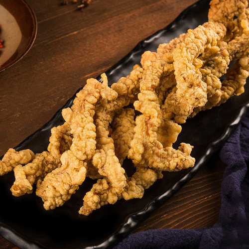 美好农家小酥肉1kg260g四川油炸猪肉珀小吃火锅店同款食整箱批发 - 图2