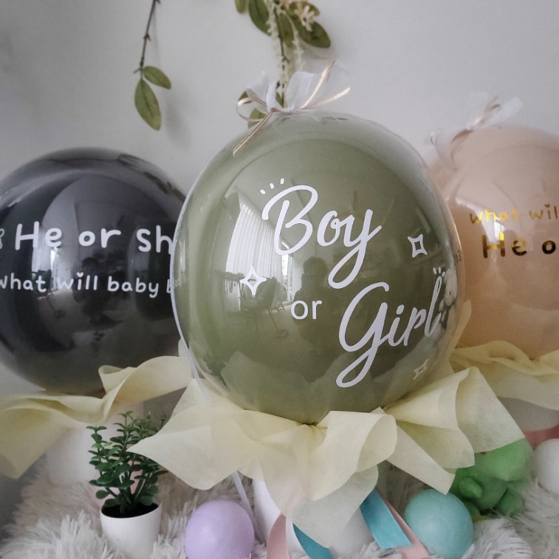 Ins性别揭示气球派对布置氛围Gender Reveal Party仪式感生日惊喜 - 图2