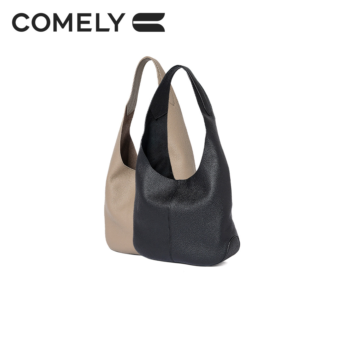 康莉单肩包女秋冬商场新款柔软大容量流浪包休闲腋下托特包,淘宝优惠券,粉丝福利购,淘宝优惠卷