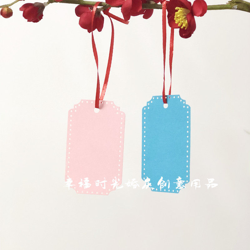 许愿卡 吊卡 留言卡 许愿树挂饰纸卡 节日祝福感谢小卡片 祈福卡