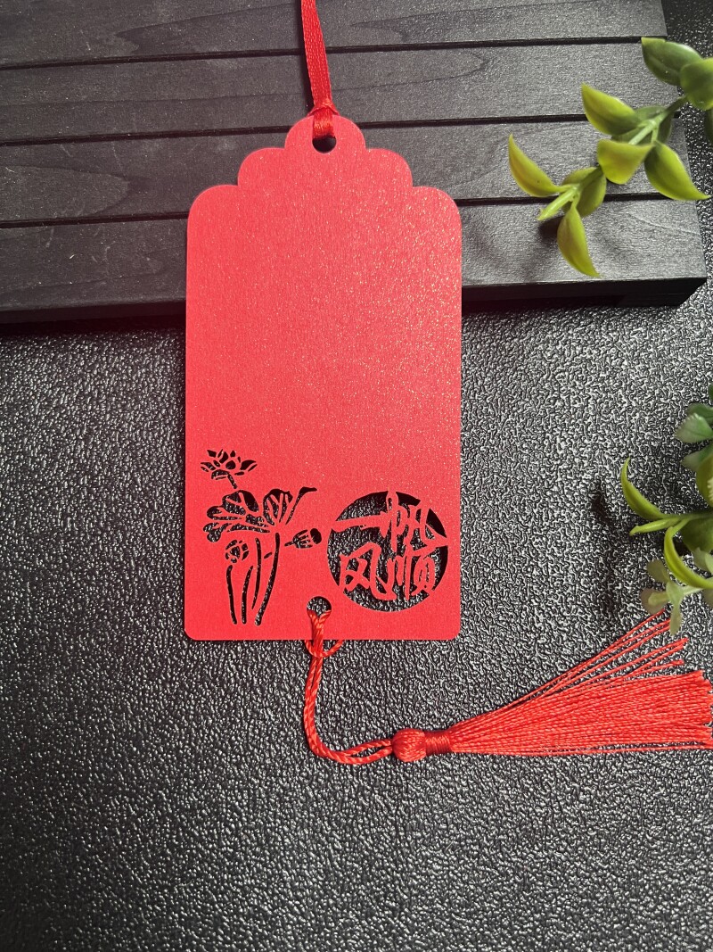 50张节日祝福许愿卡心愿吊卡树祈福牌创意悬挂件留言卡流苏空白卡