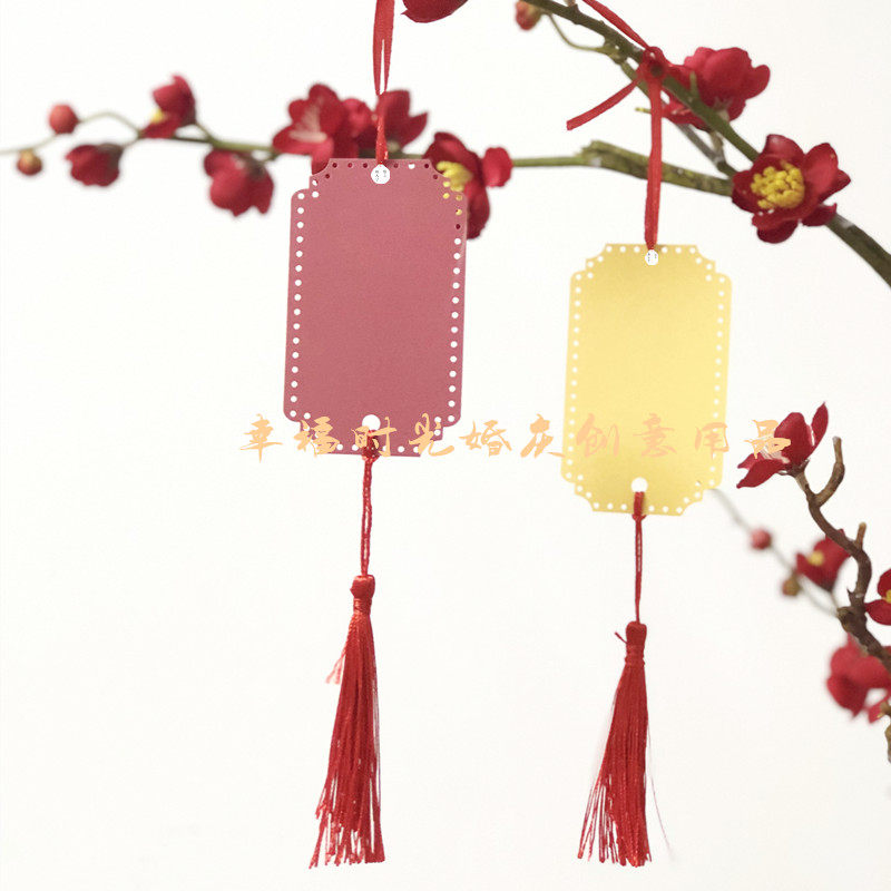 许愿卡 吊卡 留言卡 许愿树挂饰纸卡 节日祝福感谢小卡片 祈福卡