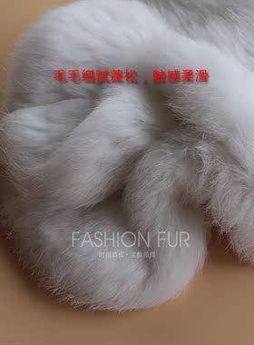 编织兔毛荷叶边新娘皮草斗篷披肩