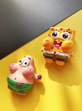 冰箱贴卡通可爱立体吸铁石