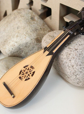 摆件书房模型椴木简约