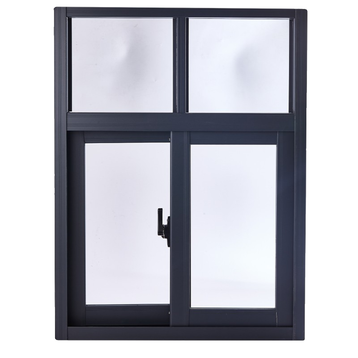 铝合金推拉窗农村定制左右简易小通风窗厕所窗厨房窗平移窗玻璃窗-图3