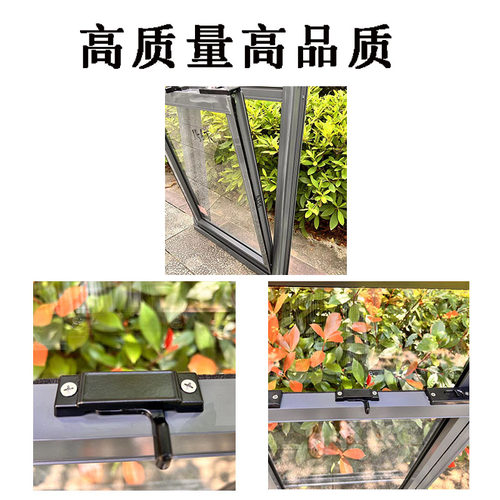 铝合金门窗美式上下推拉窗传菜口厨房卫生间出餐口提拉提升窗定制 - 图1