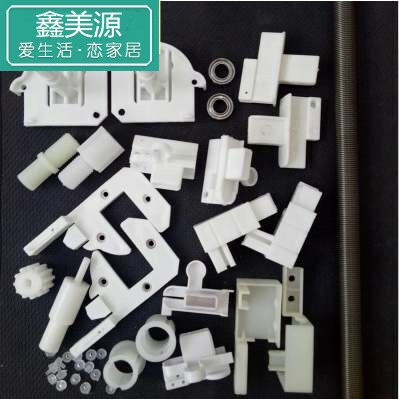卷筒隐形推拉式纱窗配件叠塑料纱门 鑫美源玩具纱窗/纱门