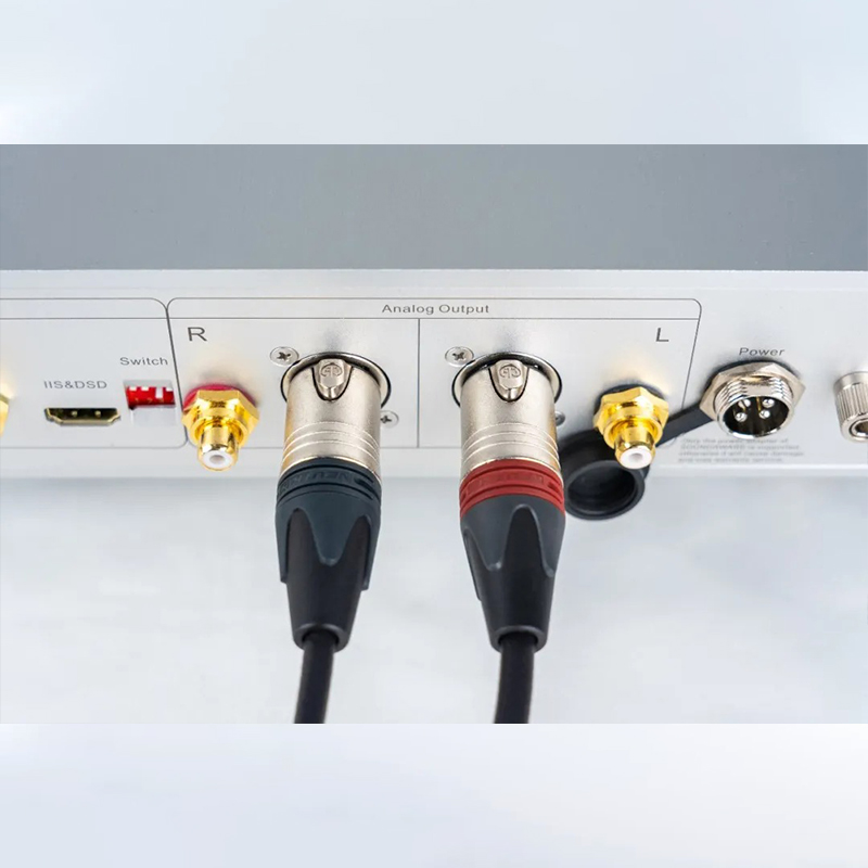 SOUNDAWARE享声SPC-02/03plus纽崔克6N单晶铜XLR/RCA音频信号线 - 图3