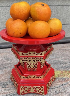 贡盘佛前供奉果盘供盘