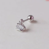 Серьги с цирконом из нержавеющей стали, в корейском стиле