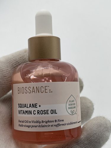 美国 Biossance角鲨烷VC玫瑰油精华紧致12ml30ml修护提亮紧致肌肤-图0