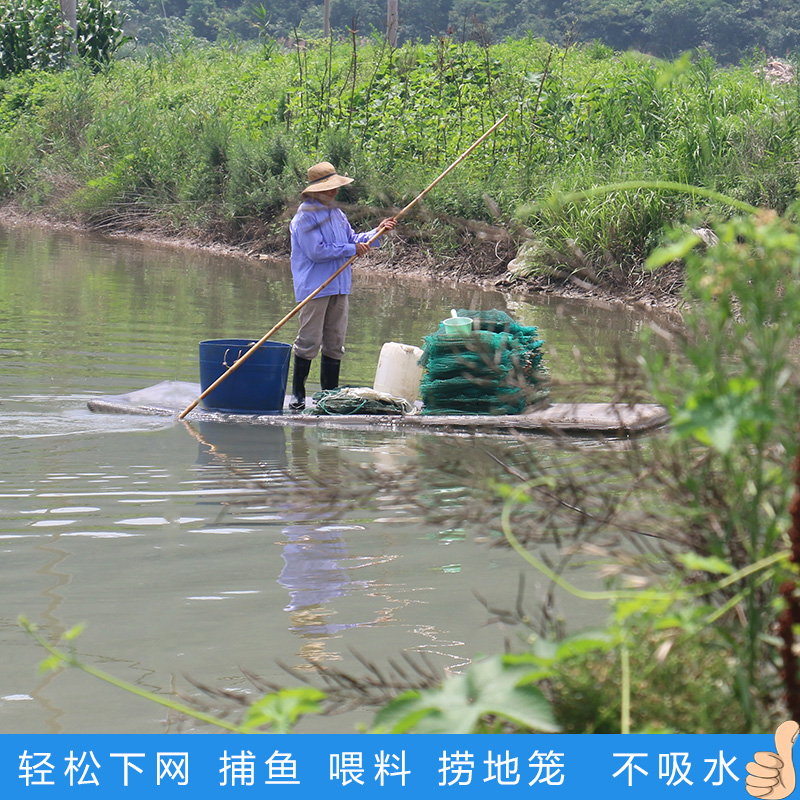 养殖撒网泡沫平板船钓鱼浮台eva大浮力鱼塘船用鱼实心加厚救生艇 - 图0