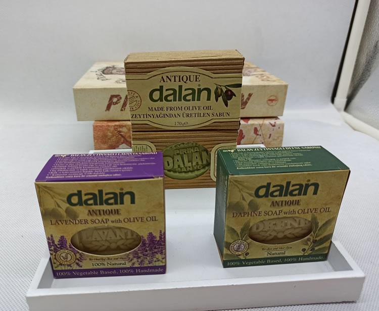 土耳其手工皂Dalan橄榄油月桂薰衣草香皂破损上潮特价清货专用 - 图0