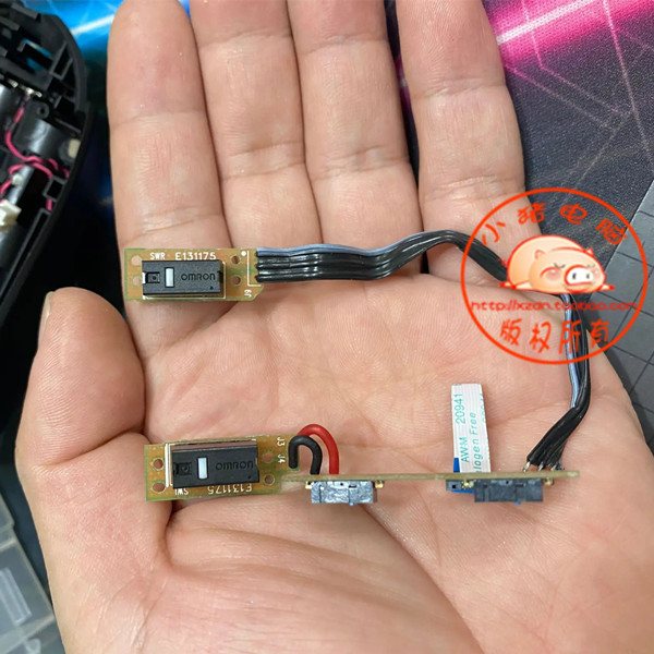 罗技G403G603G703鼠标维修更换微动编码器更换滚轮失灵回滚维修-图2