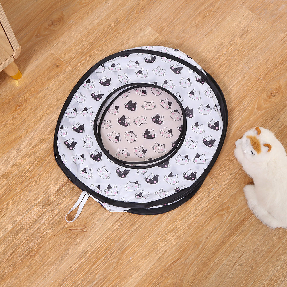 跨境新品可折叠宠物猫帐篷隧道猫床宠物用品滚地龙宠物帐猫窝批发,淘宝优惠券,粉丝福利购,淘宝优惠卷