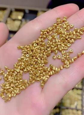 银镀金不规则串珠手链