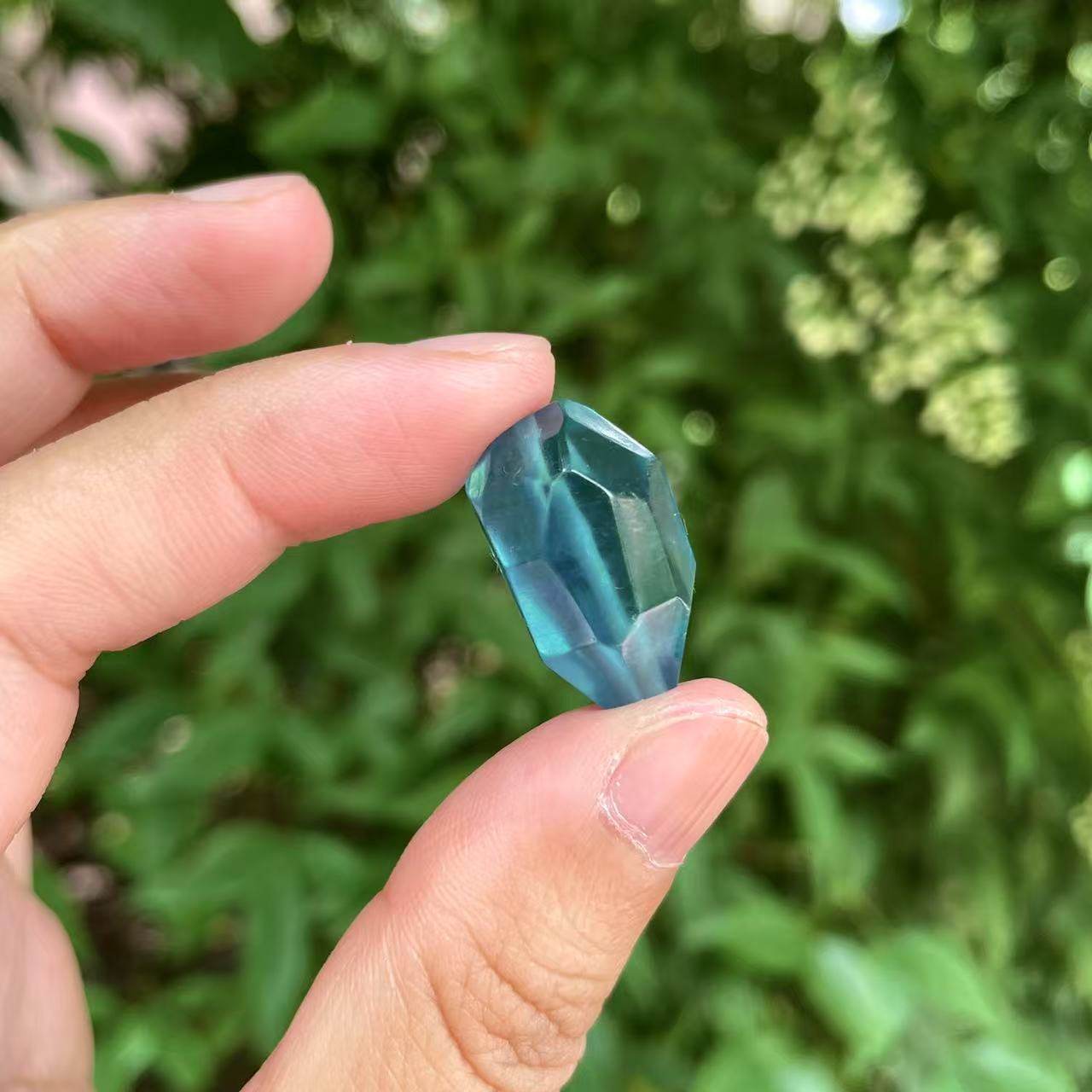 缘创手作 天然精品冰种魔鬼篮海蓝宝随型水晶DIY配件（一物一拍）,淘宝优惠券,粉丝福利购,淘宝优惠卷