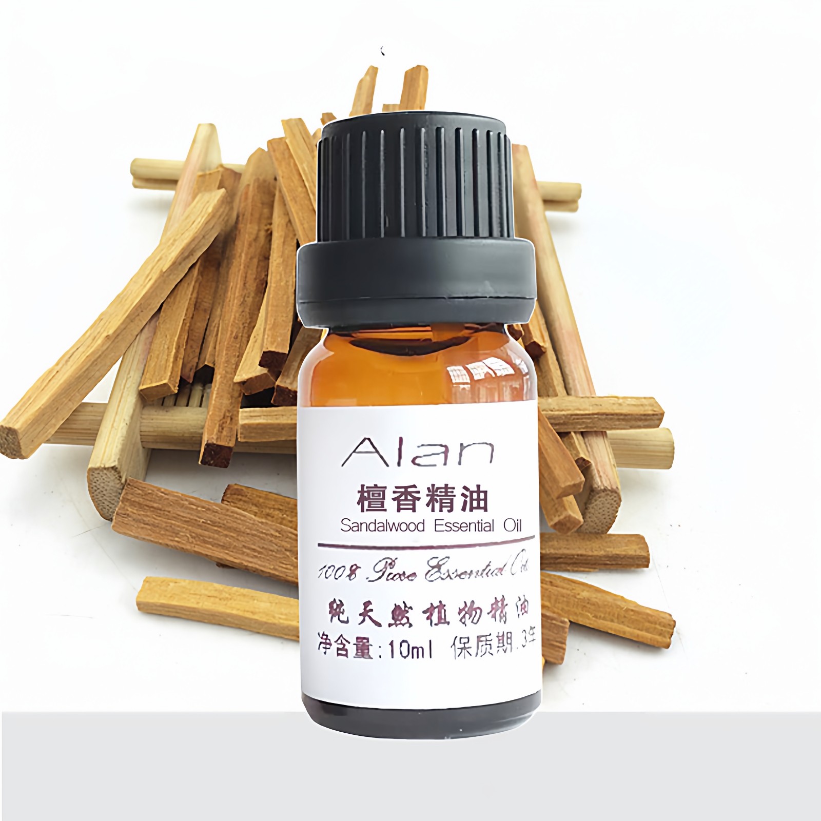 印度檀香精油10ml安抚舒缓情绪助眠按摩全身香薰植物天然单方精油,淘宝优惠券,粉丝福利购,淘宝优惠卷