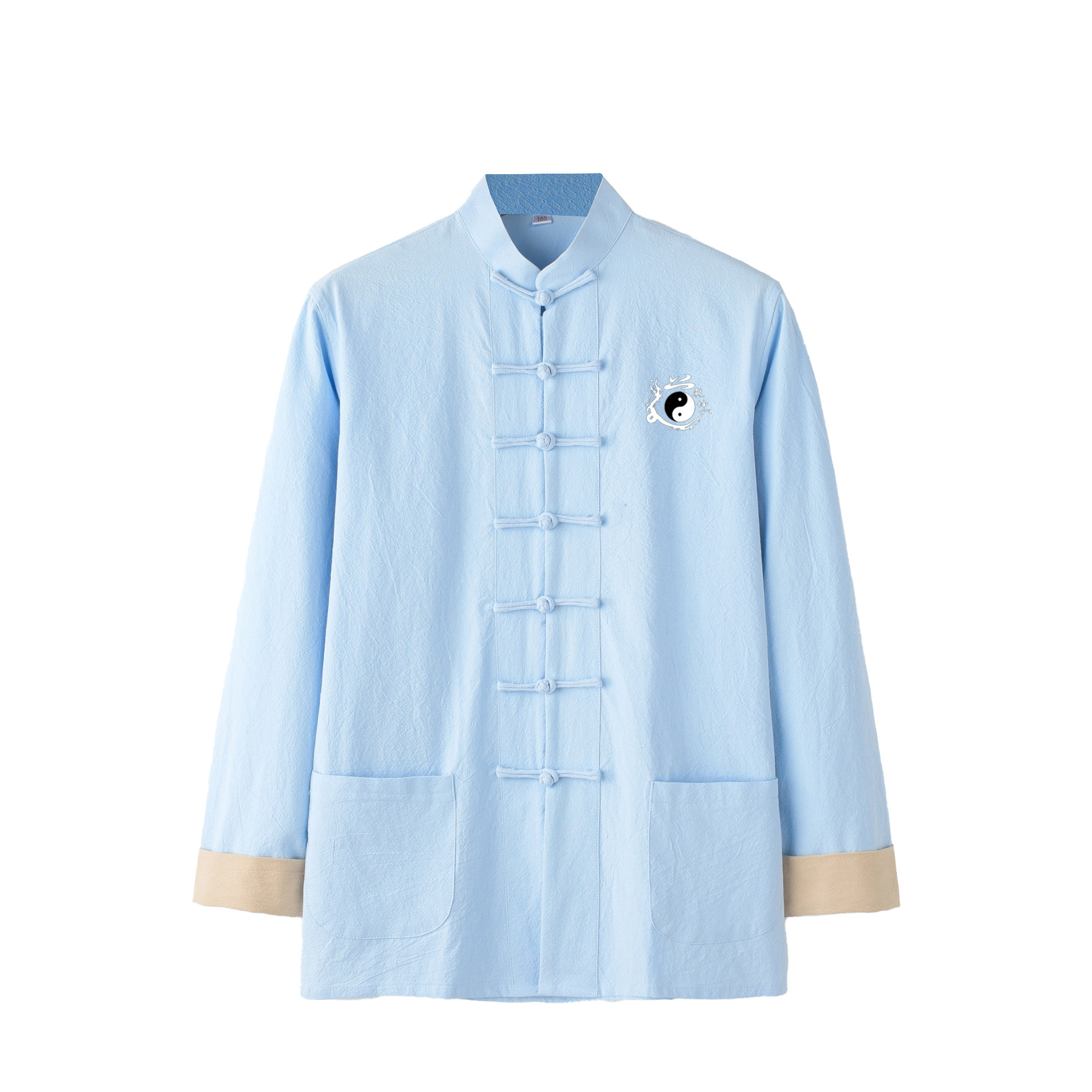 棉麻唐装休闲新中式中山服盘扣舒适中式男装中国风功夫衫太极服,淘宝优惠券,粉丝福利购,淘宝优惠卷