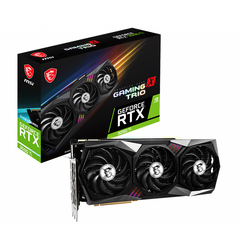 MSI微星RTX3050 RTX3060TI RTX3070 RTX3080台式电脑独立游戏显卡 - 图1