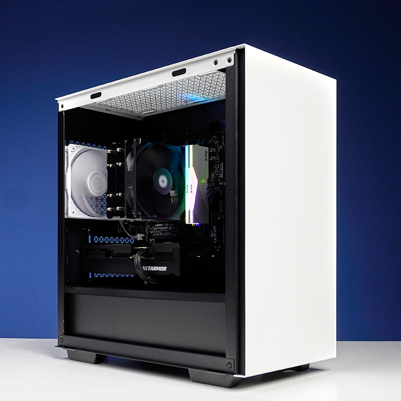 瀚铠RX9060XT 16G大显存显卡AMD R5 7500F电竞游戏台式电脑主机 - 图3