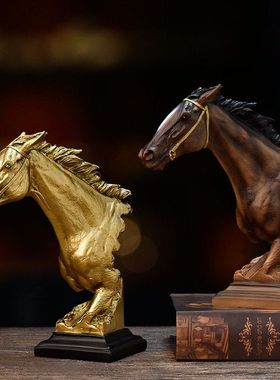 北欧创意树脂动物狼工艺品家居酒柜客厅办公室狼图腾装饰品小摆件