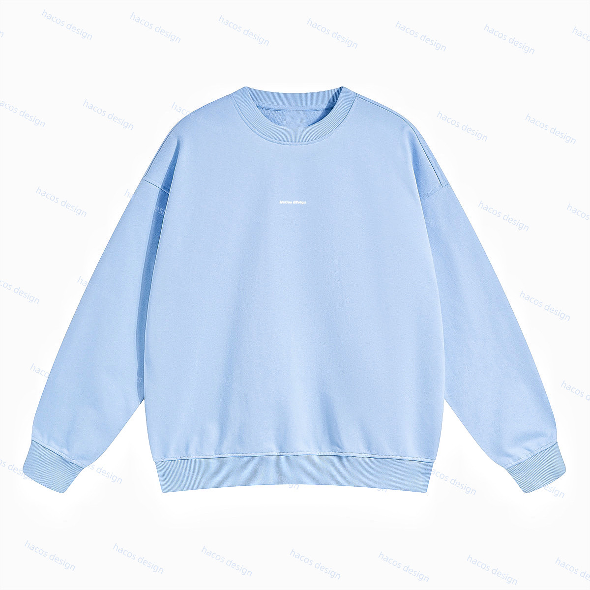 HACOS美式街头卫衣套装简约长袖套头阔腿长裤kanye风街头休闲运动,淘宝优惠券,粉丝福利购,淘宝优惠卷