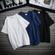 Trendy brand pure cotton new short-sleeved T-shirt loose couple wear