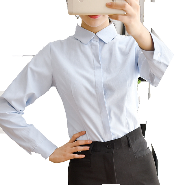 Professional shirt with lemon slim business long-sleeved cotton