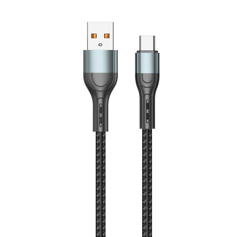 佰通120W可兼容金属编织USB-C接口闪充车载适用iPhone14安卓type-c手机线超级快充加粗线抗氧化数据充电器线 - 图3