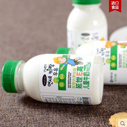 10个包邮牧场新鲜纯奶早餐奶韩国原装进口延世E高儿童牛奶223ml - 图2