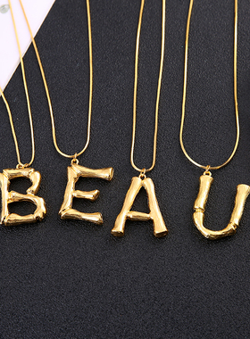 日韩同款欧美超大牌抖音毛衣链