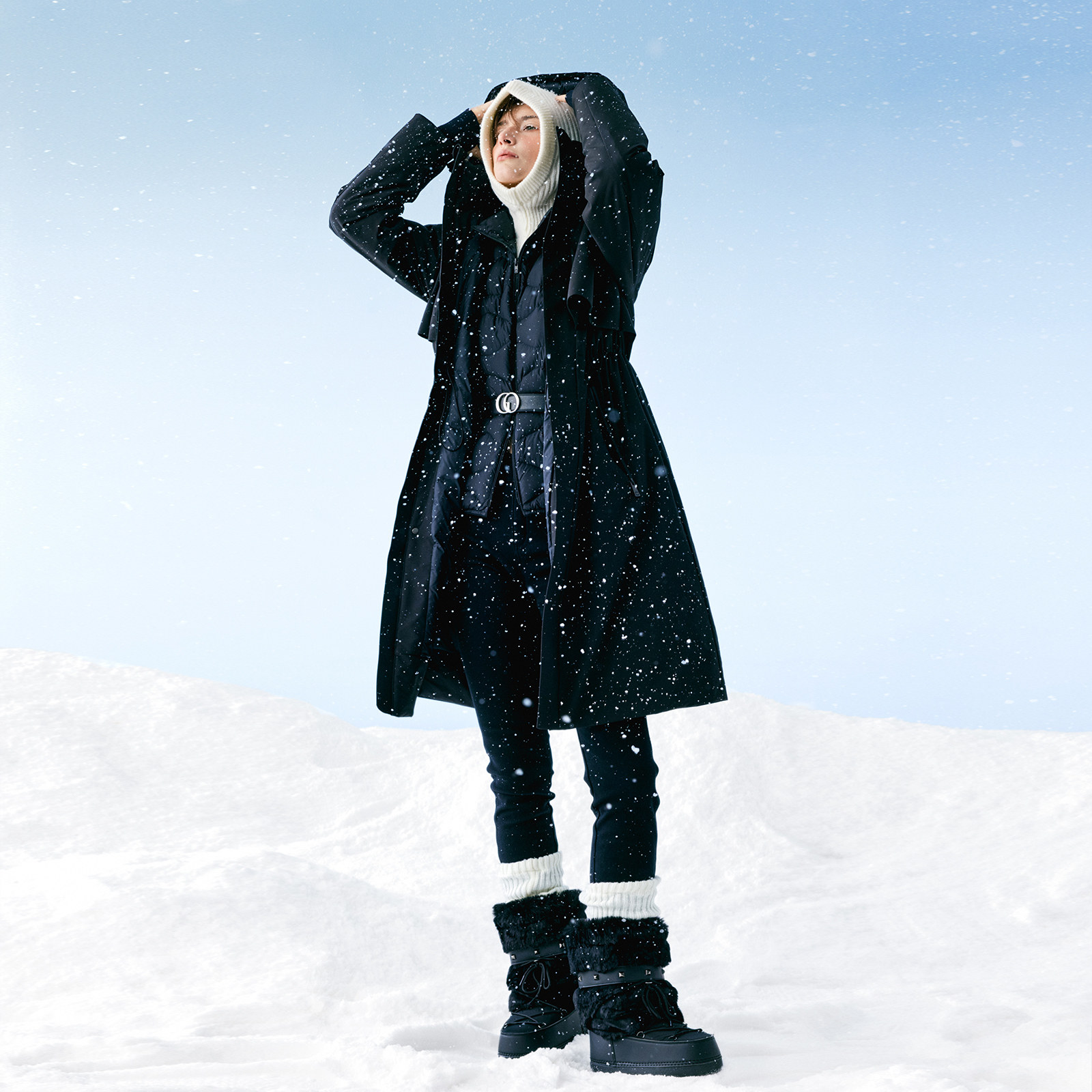 首降5折|歌莉娅95%鹅绒服男女款风衣式羽绒服防风长款外套,淘宝优惠券,粉丝福利购,淘宝优惠卷