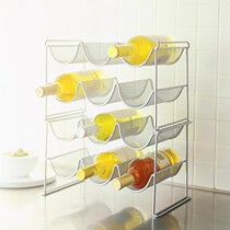 American Metal Wine Rack Wine Rack Red Wine Containing Wine Decorated Wine Bottle Rack Bar Bar Bar Counter Kitchen Wine Store Shelf