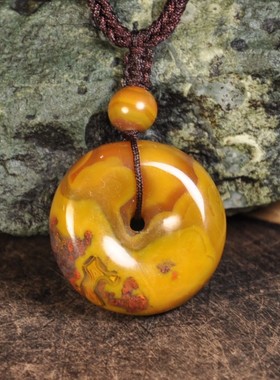 精品宣化上谷蒙料战国平安扣