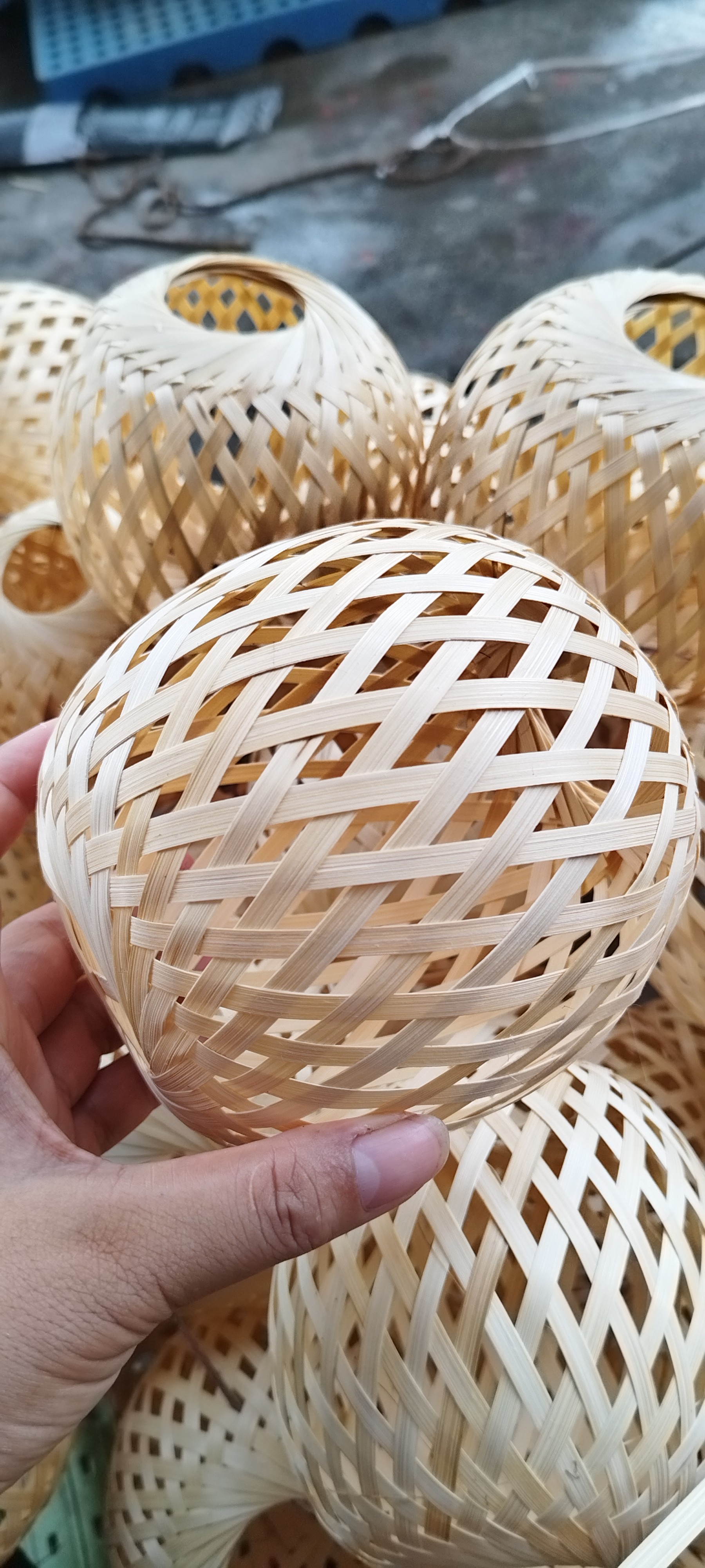 竹编灯笼竹编手工艺品竹编织竹灯笼竹装饰灯罩复古灯笼13×13cm,淘宝优惠券,粉丝福利购,淘宝优惠卷