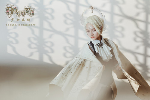 BOGUTA-占星师系列-金银/暗纹双面丝绒巫师斗篷五色入现货 - 图3