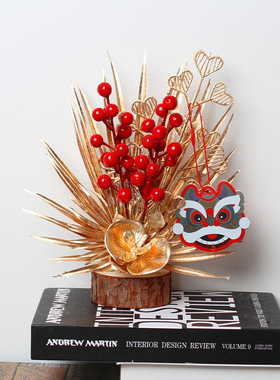 2025新年装饰品圣诞树摆件乔迁之喜新居礼品春节新年虎年搬家礼物