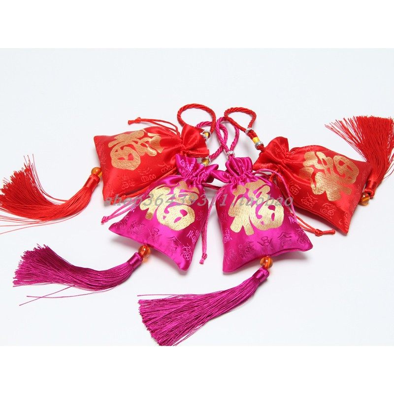 百福挂穗随身香包空香囊 薰衣草艾草除臭袋 束口抽绳布袋干花小袋,淘宝优惠券,粉丝福利购,淘宝优惠卷