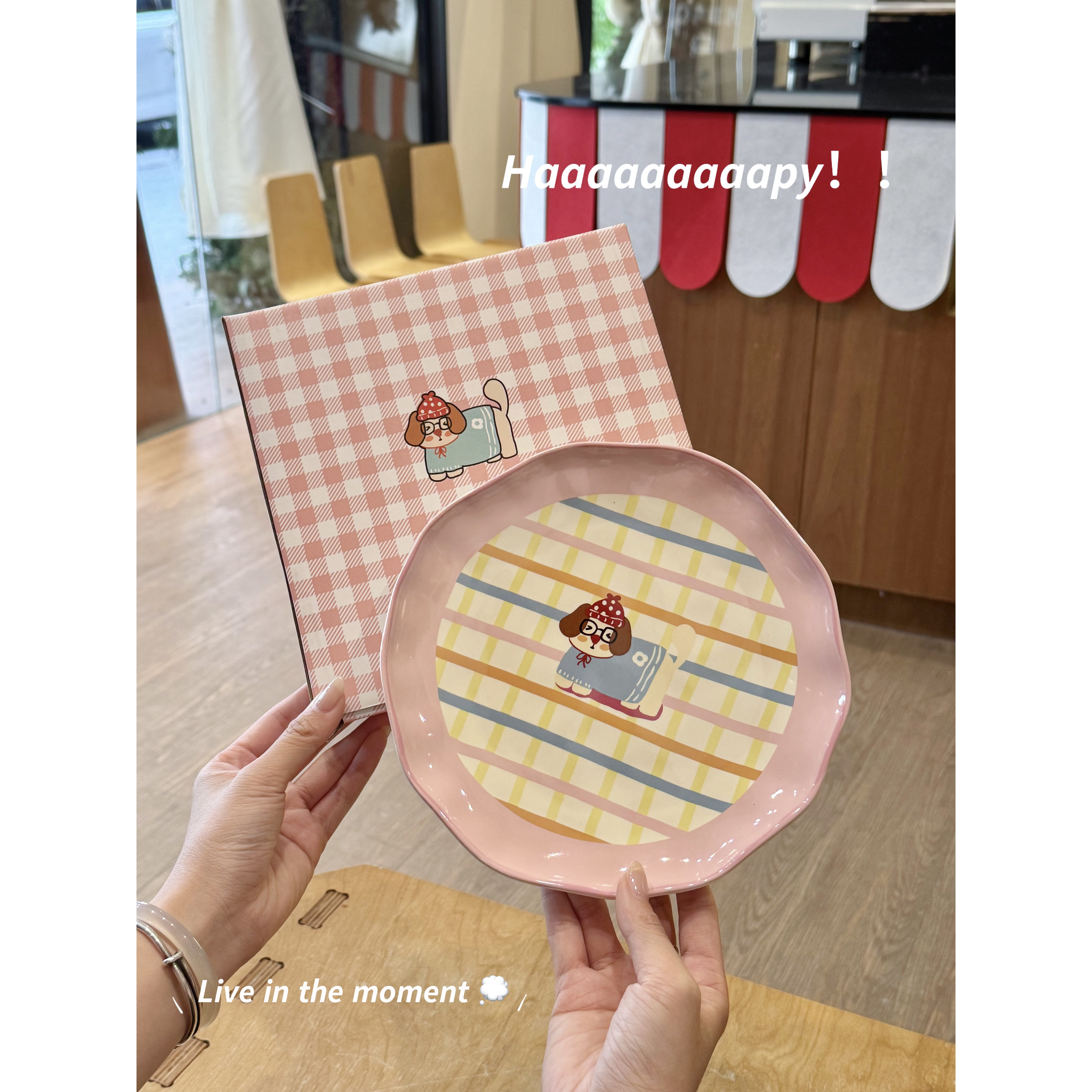 家用一家四口吃饭碗可爱动物米饭碗陶瓷酸奶碗高颜值餐具碗套装