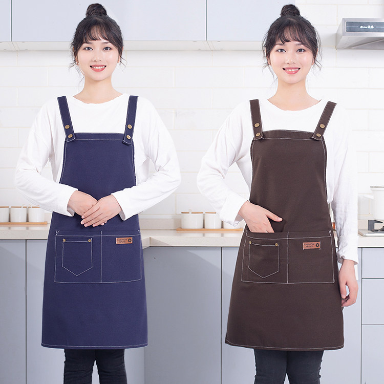 电焊工牛仔围裙工作围裙男女工厂劳保防污帆布耐磨厨房围裙罩衣,淘宝优惠券,粉丝福利购,淘宝优惠卷