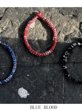 腰果花豹纹复古手链阿美咔叽