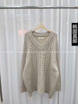 Amy Home Korea Direct mail East gate 2023 Winter fit new X sweater 22020527