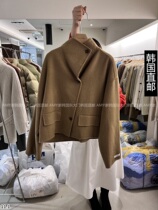 South Korea Dongdaemun 2023 Winter New EARLY BIRD-A jacket Short-style big coat 21250044