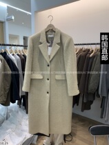 South Korea Direct mail East gate 2023 Winter new OBJECT Jacket Mid-Length coat 21190794