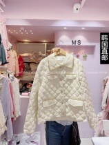 South Korea Dongdaemun 2023 Autumn Winter New MS jacket Short-style down jacket with down 21230043